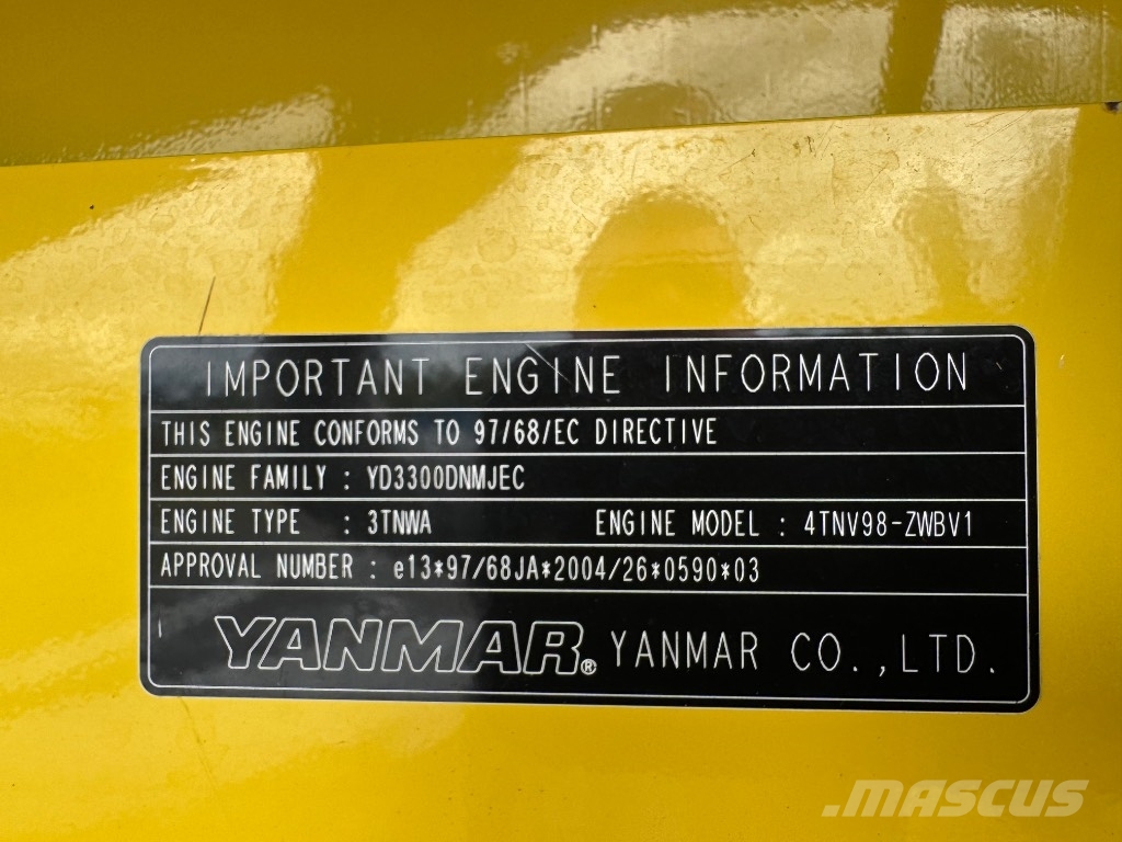 Yanmar Vio 80 U Midigraafmachines 7t - 12t