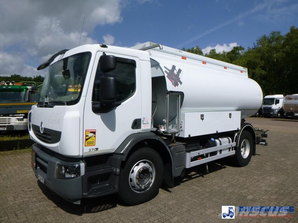 Renault Premium 270.19 4x2 fuel tank 13.7 m3 / 4 comp شاحنات ذات صهاريج