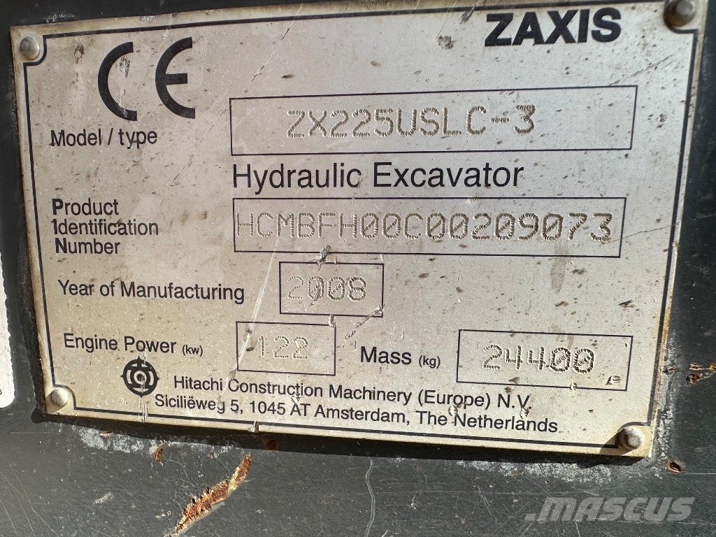 Hitachi OQ70/55 ZX225USLC-3 履帶式 挖土機/掘鑿機/挖掘機