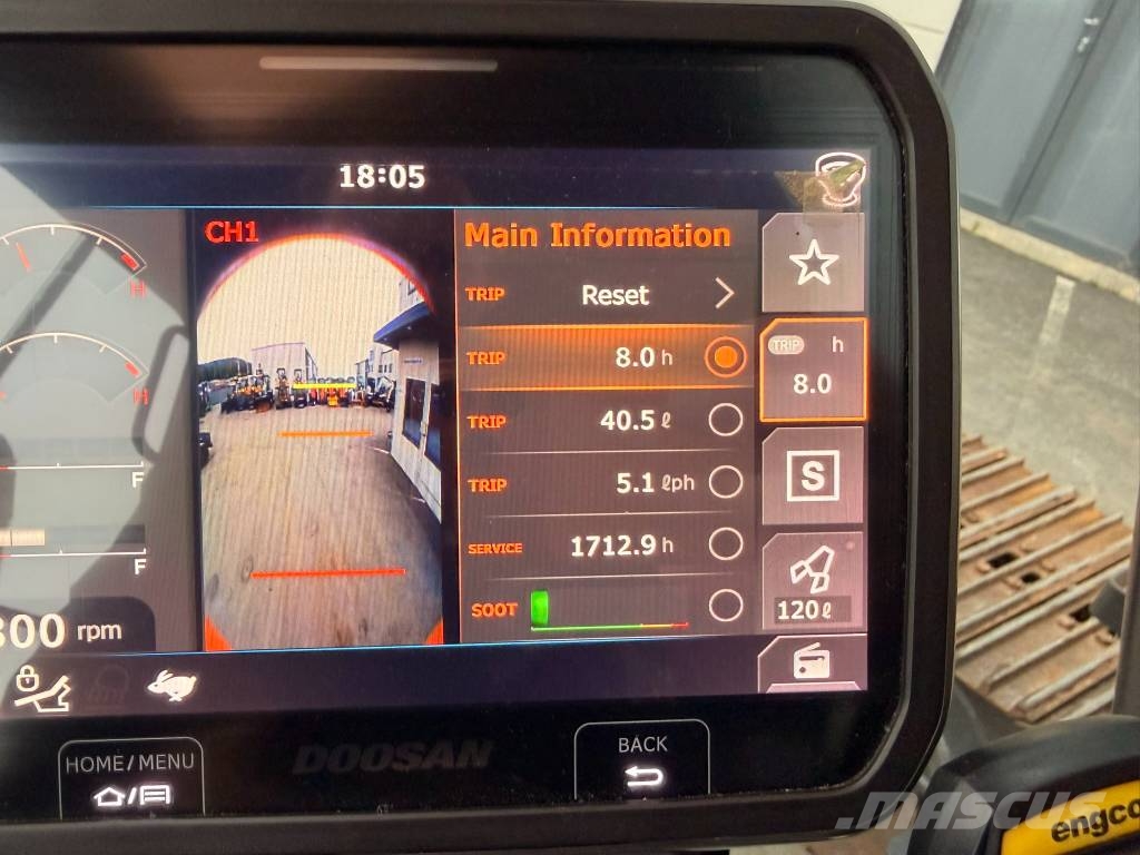 Develon DX 225 LC-7 Vähän ajettu Telakaivukoneet