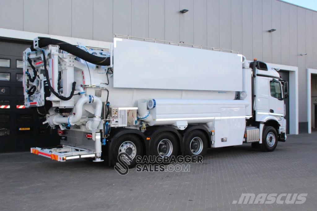 Mercedes-Benz Arocs 3753 Amphitec Vortex 11000 콤비/진공 트럭