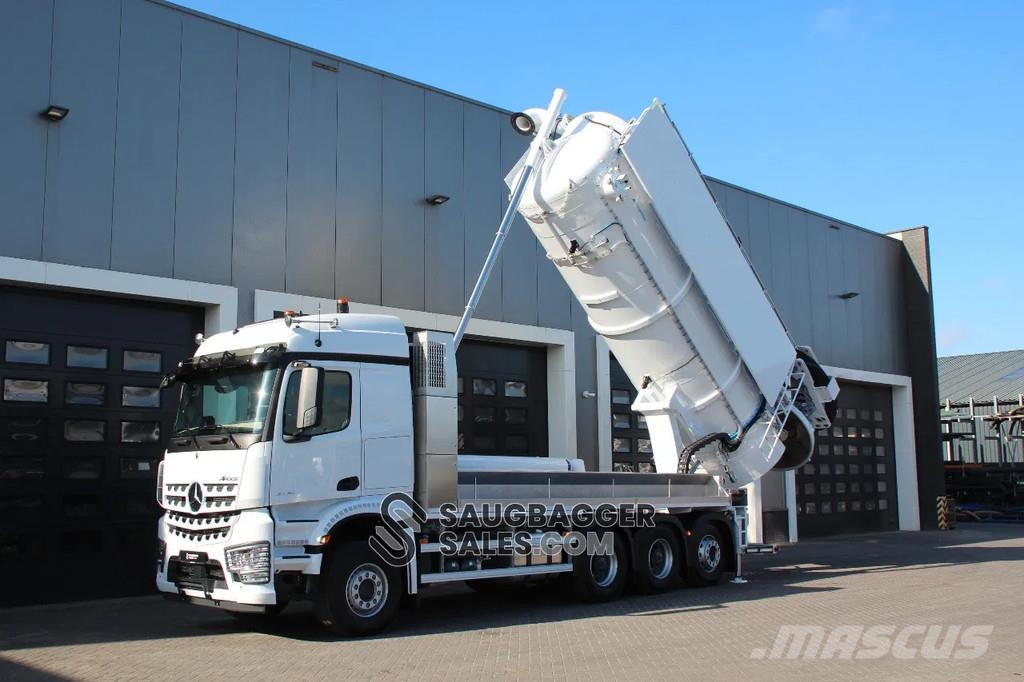 Mercedes-Benz Arocs 3753 Amphitec Vortex 11000 콤비/진공 트럭