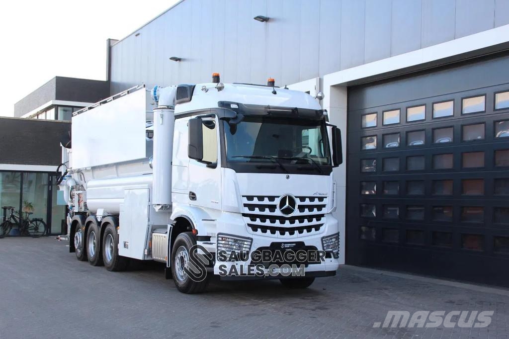 Mercedes-Benz Arocs 3753 Amphitec Vortex 11000 콤비/진공 트럭