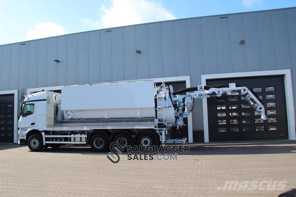 Mercedes-Benz Arocs 3753 Amphitec Vortex 11000 콤비/진공 트럭