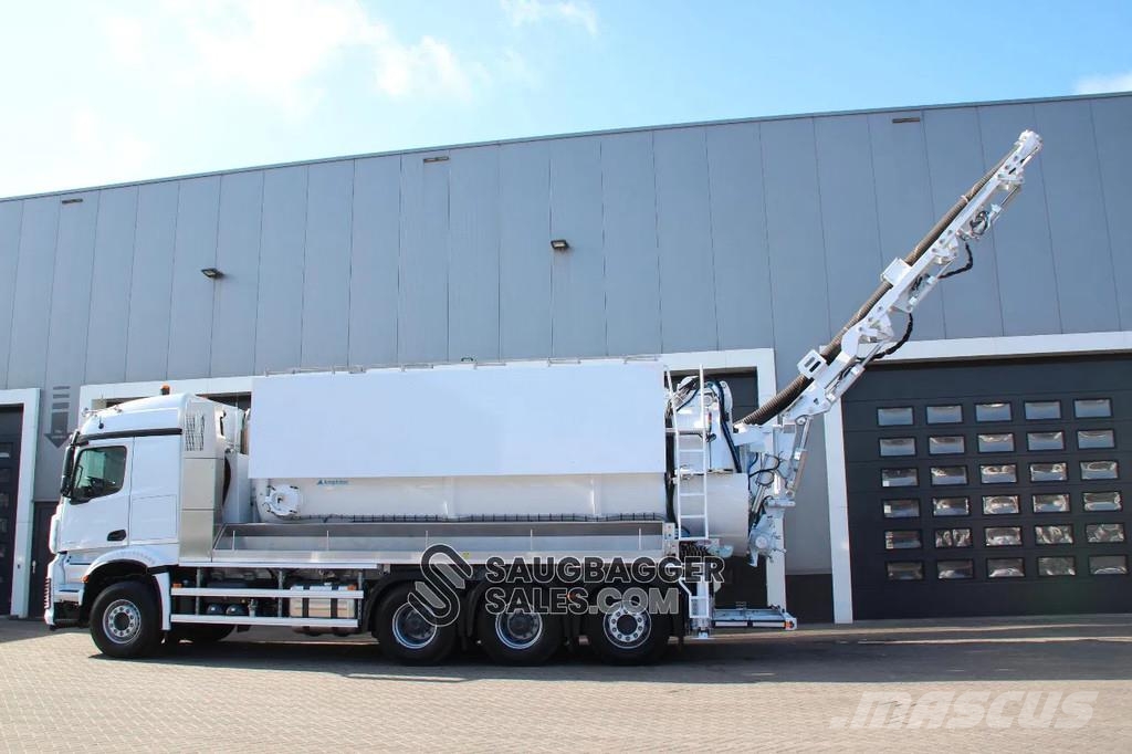 Mercedes-Benz Arocs 3753 Amphitec Vortex 11000 콤비/진공 트럭