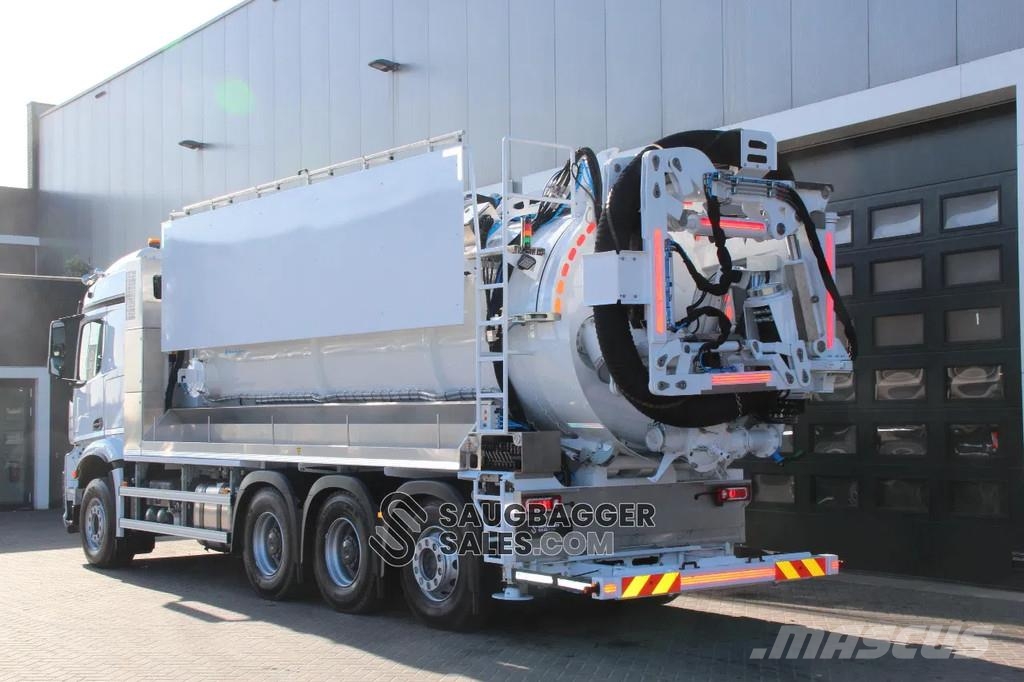 Mercedes-Benz Arocs 3753 Amphitec Vortex 11000 콤비/진공 트럭