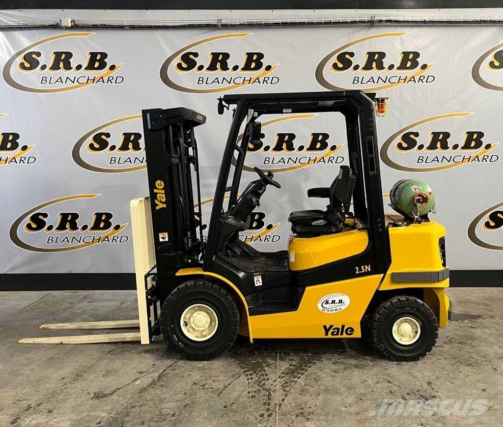 Yale GLP2.5N Περονοφόρα ανυψωτικά κλαρκ με φυσικό αέριο LPG