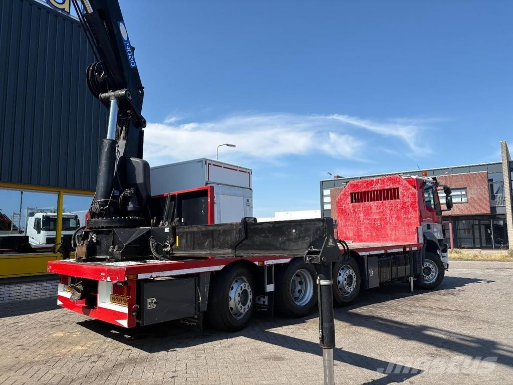 Iveco Stralis 360 + HMF 4020 K5 + EURO 6 + JIB PREPARED Grúas todo terreno