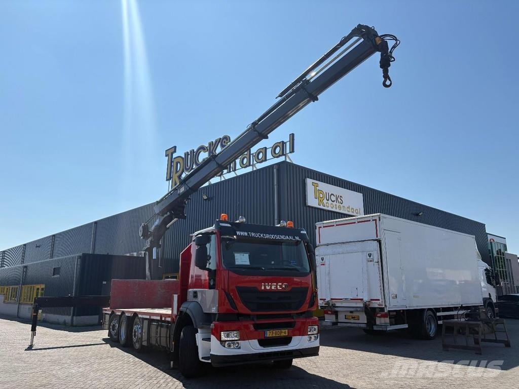 Iveco Stralis 360 + HMF 4020 K5 + EURO 6 + JIB PREPARED Grúas todo terreno