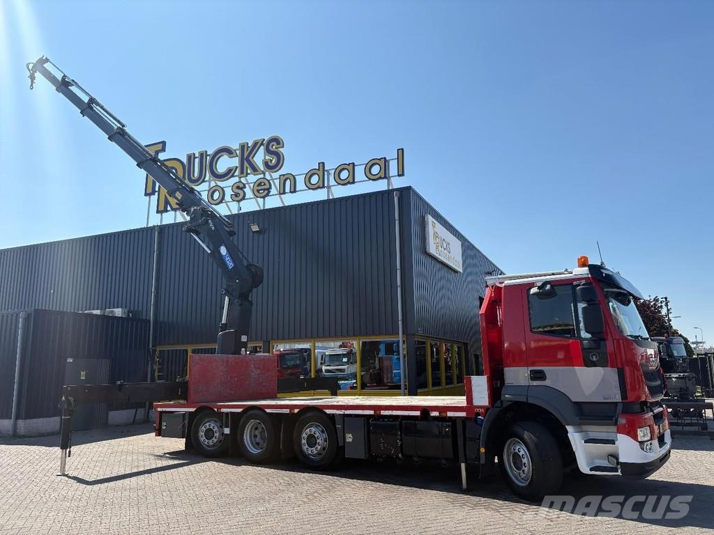 Iveco Stralis 360 + HMF 4020 K5 + EURO 6 + JIB PREPARED Grúas todo terreno