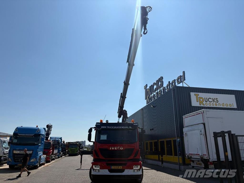 Iveco Stralis 360 + HMF 4020 K5 + EURO 6 + JIB PREPARED Grúas todo terreno