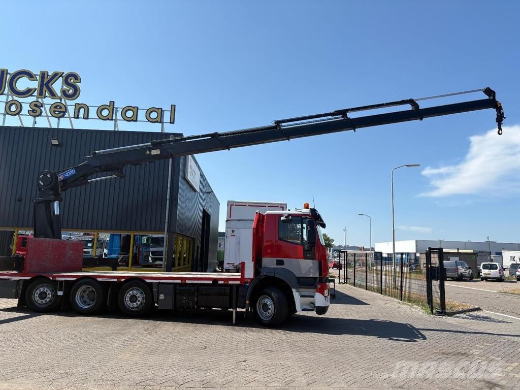 Iveco Stralis 360 + HMF 4020 K5 + EURO 6 + JIB PREPARED Mobiilinosturit