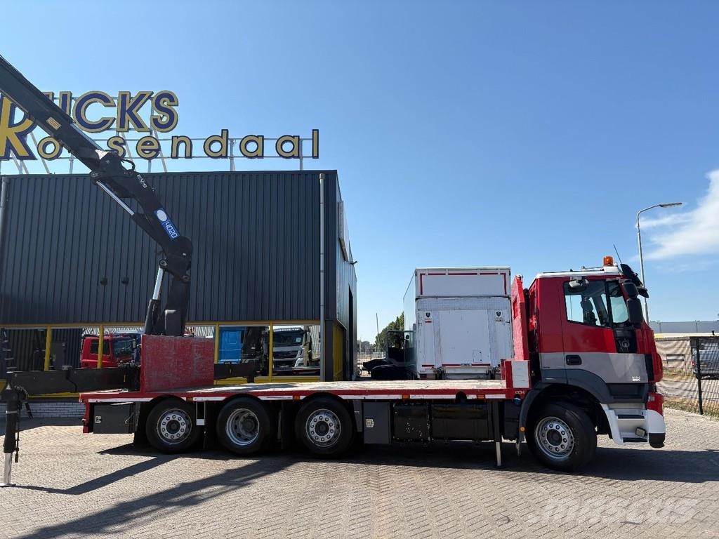 Iveco Stralis 360 + HMF 4020 K5 + EURO 6 + JIB PREPARED Grúas todo terreno