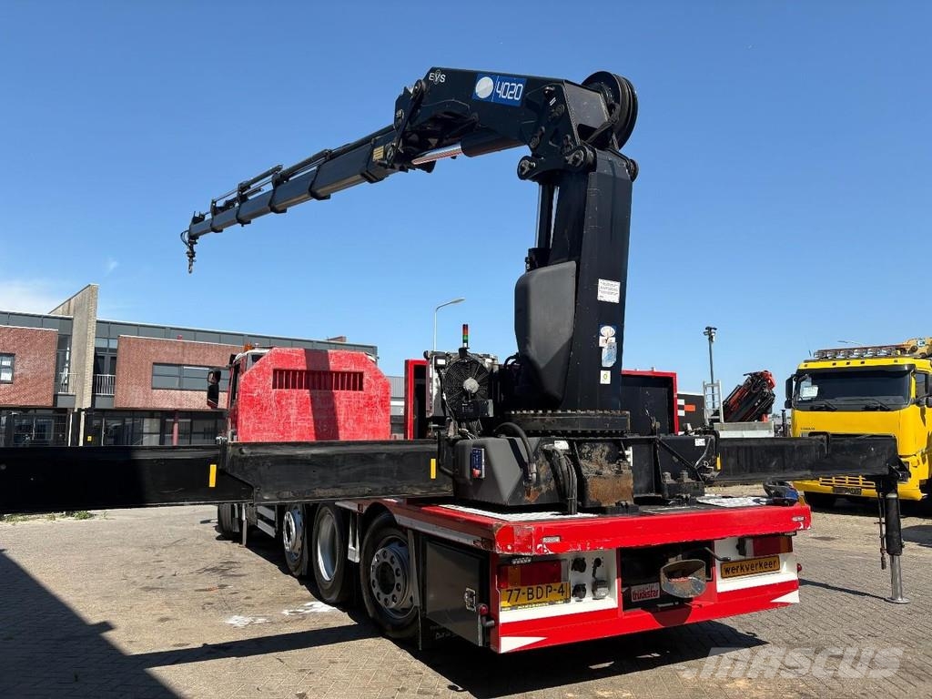 Iveco Stralis 360 + HMF 4020 K5 + EURO 6 + JIB PREPARED Grúas todo terreno