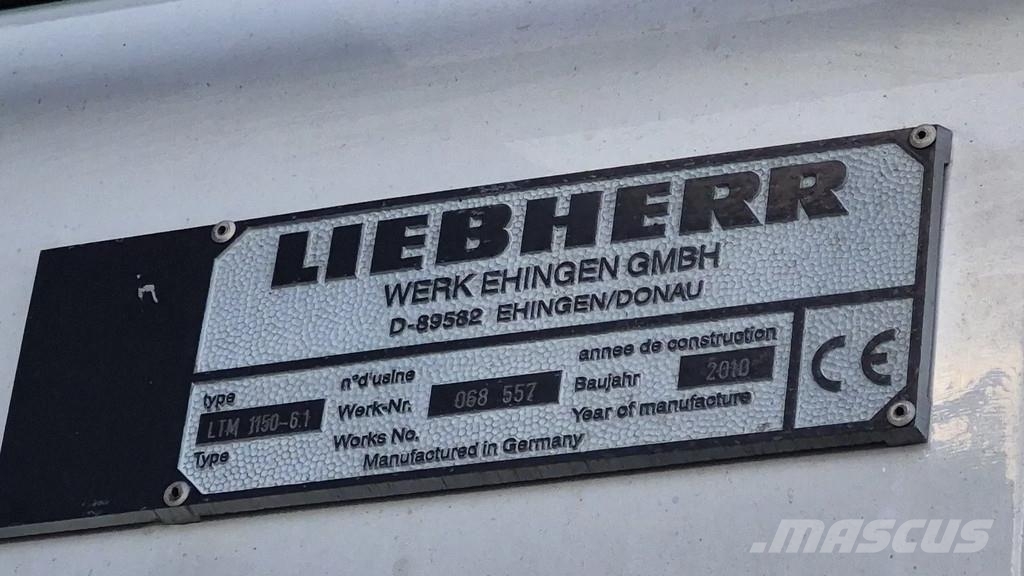 Liebherr LTM1150-6.1 Polovne dizalice za sve terene