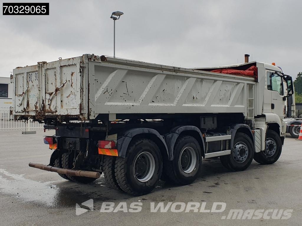 MAN TGS 35.400 8X4 13m3 2-way tipper Steelsuspension B Kipper