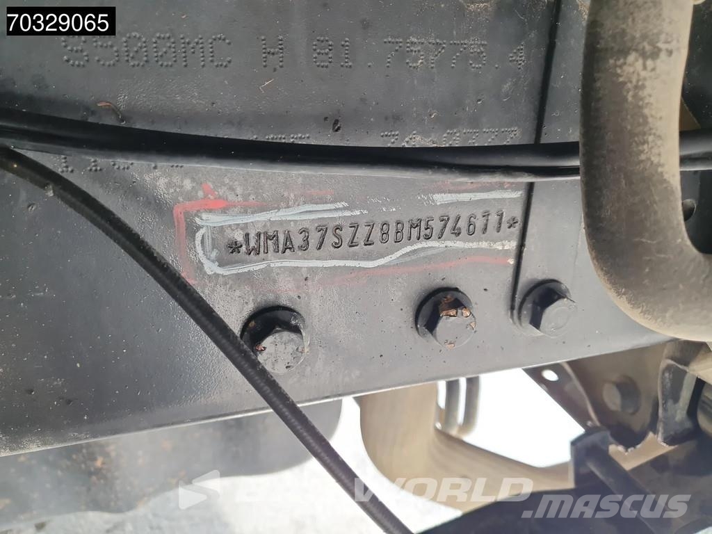 MAN TGS 35.400 8X4 13m3 2-way tipper Steelsuspension B Kipper
