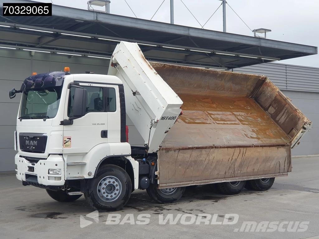MAN TGS 35.400 8X4 13m3 2-way tipper Steelsuspension B Kipper