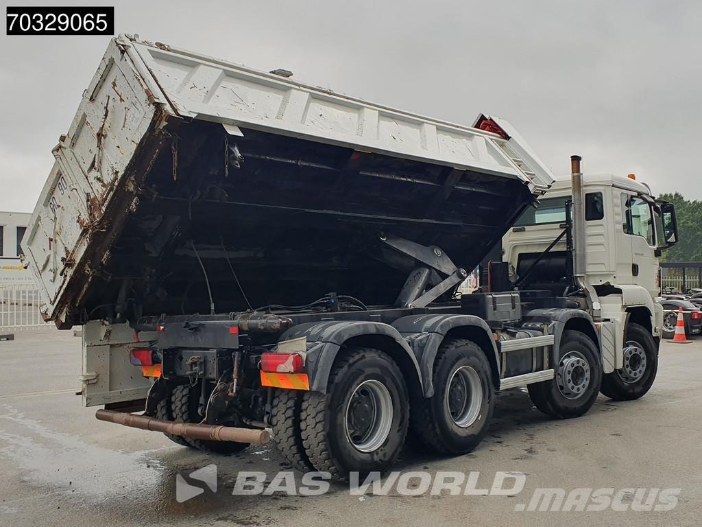 MAN TGS 35.400 8X4 13m3 2-way tipper Steelsuspension B Kipper