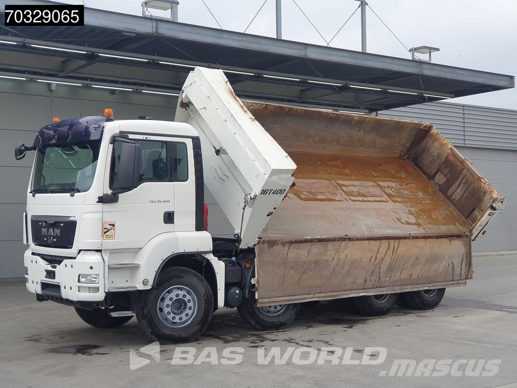 MAN TGS 35.400 8X4 13m3 2-way tipper Steelsuspension B Camiones bañeras basculantes o volquetes