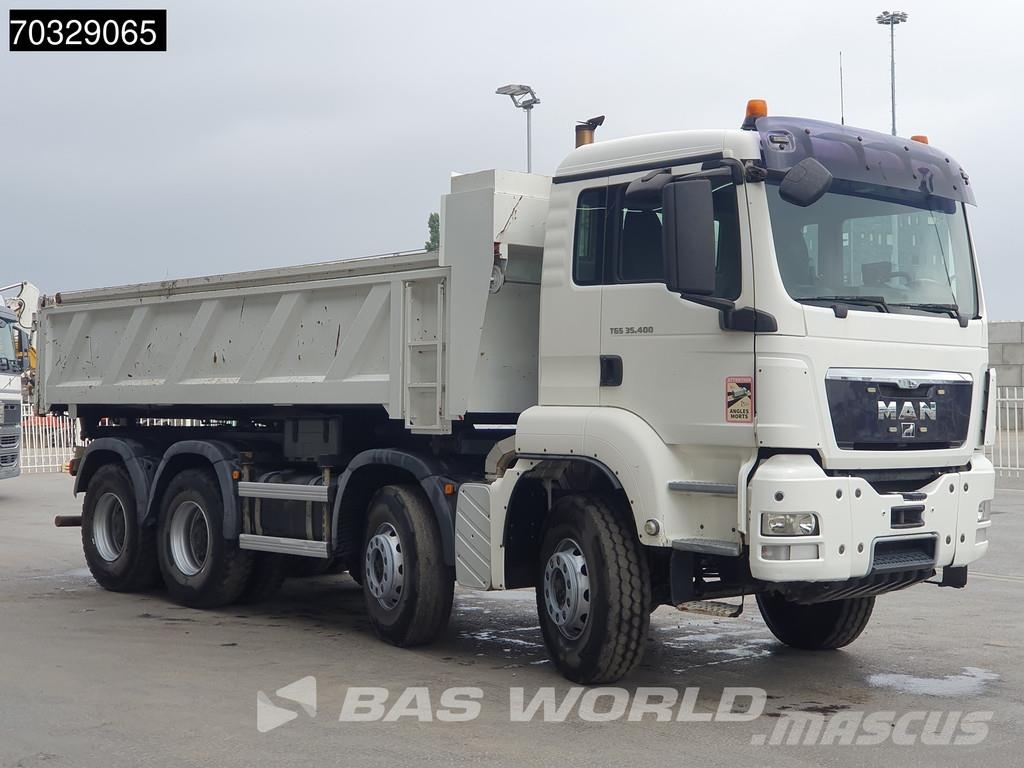 MAN TGS 35.400 8X4 13m3 2-way tipper Steelsuspension B Kipper