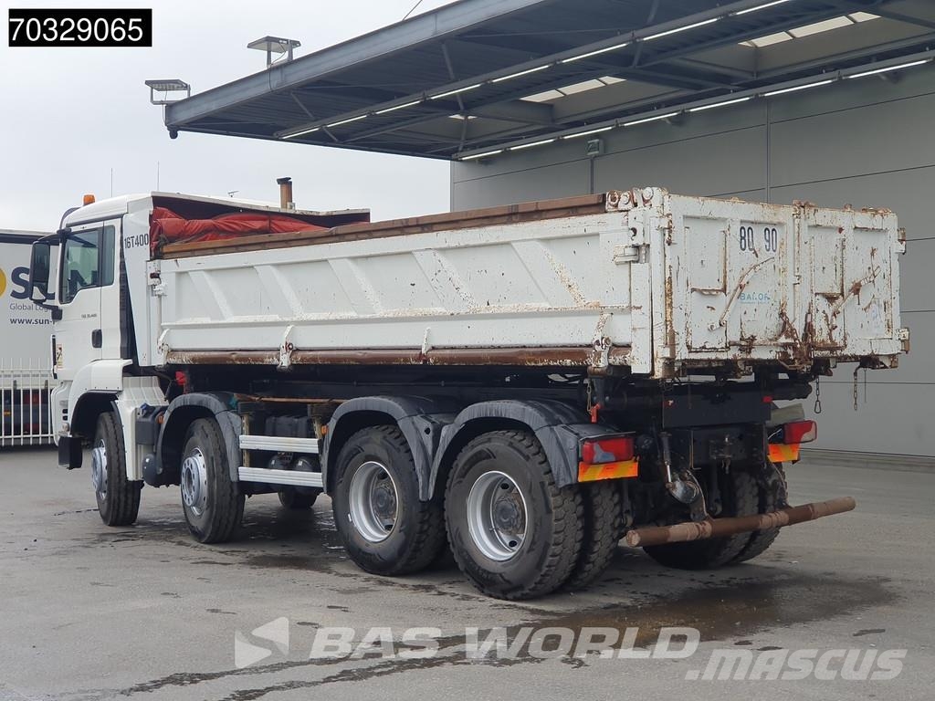 MAN TGS 35.400 8X4 13m3 2-way tipper Steelsuspension B Kipper