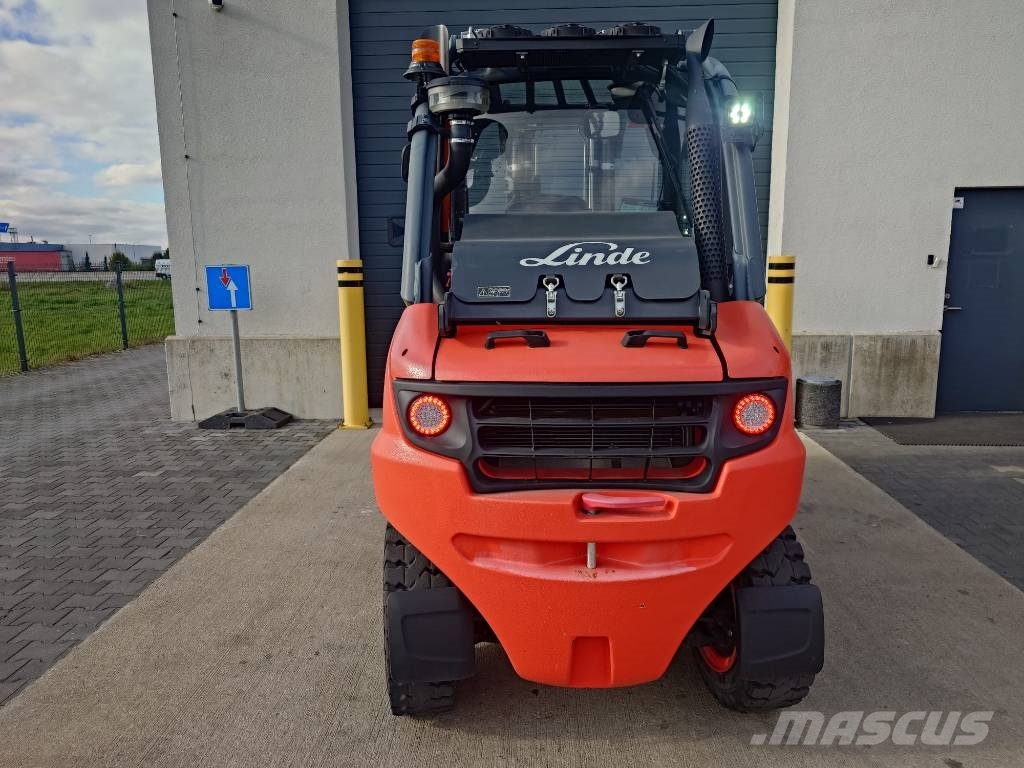 Linde H50T/394-02 Cabin with A/C LPG'li forkliftler