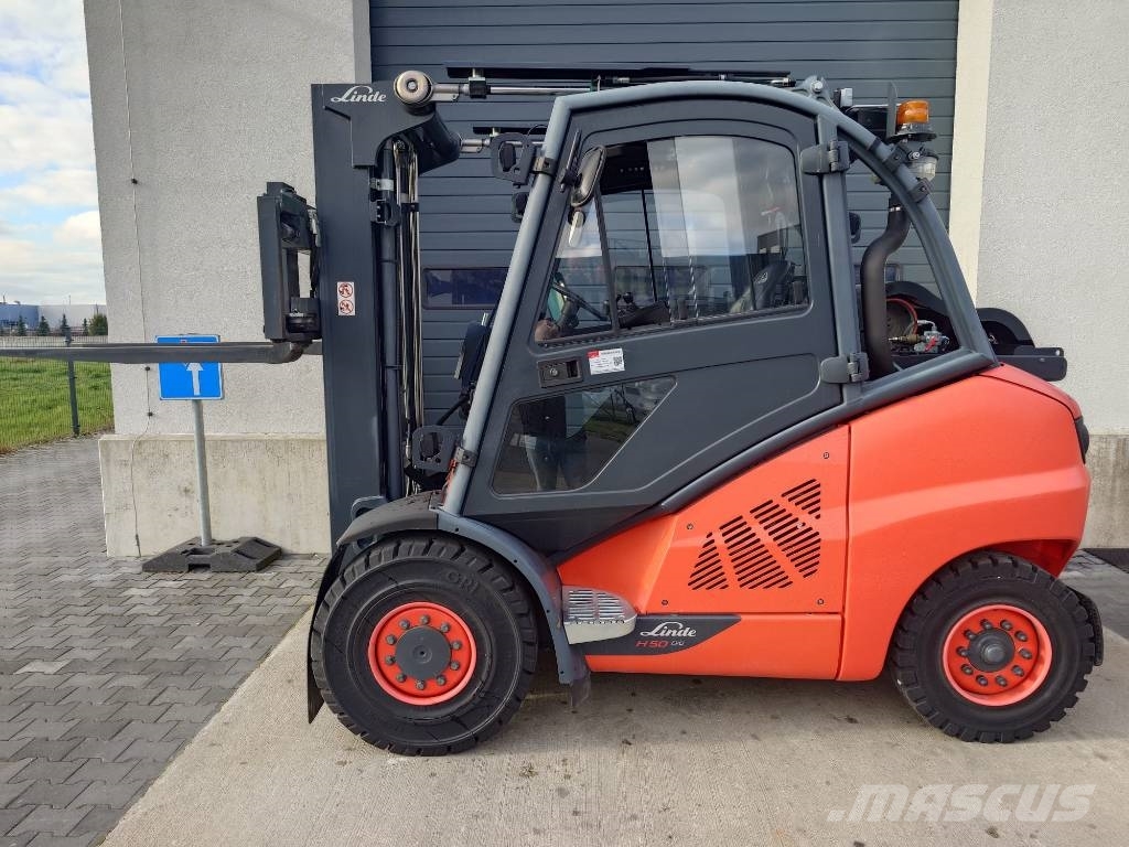 Linde H50T/394-02 Cabin with A/C LPG'li forkliftler