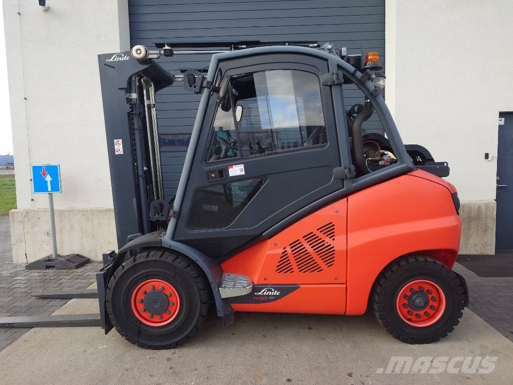 Linde H50T/394-02 Cabin with A/C LPG'li forkliftler