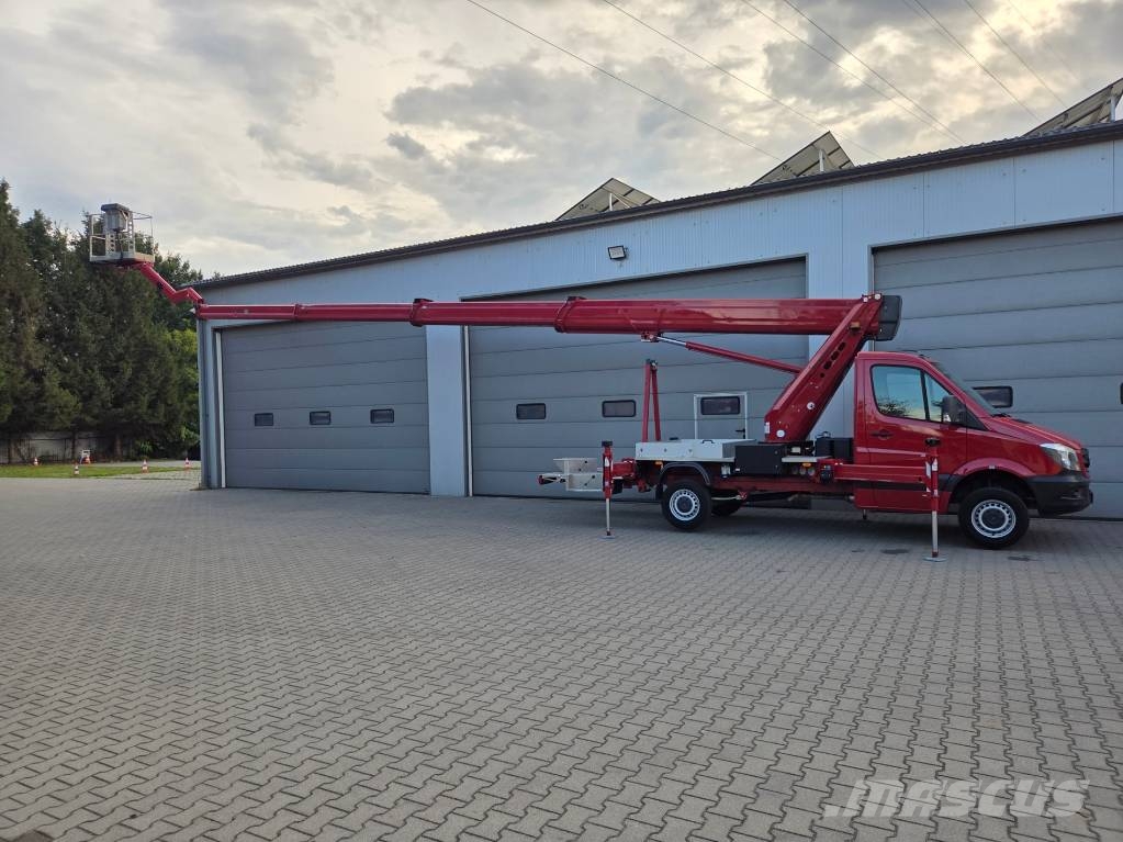 Ruthmann TBR 250 - Mercedes-Benz Sprinter 314 CDI Моторизирани платформи с талига