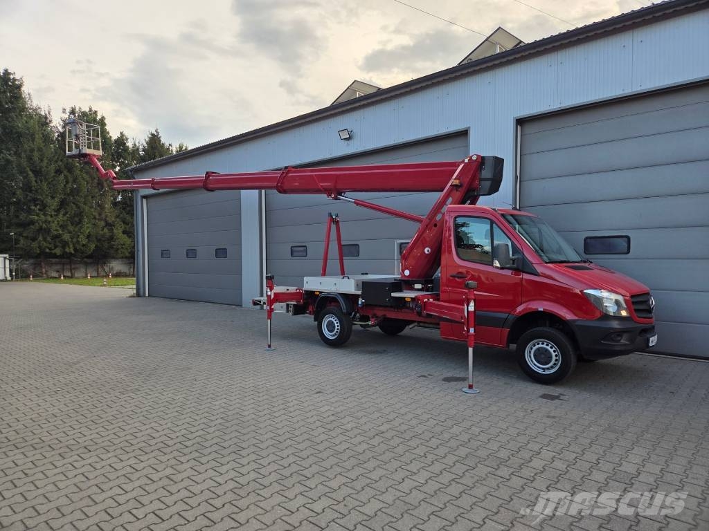 Ruthmann TBR 250 - Mercedes-Benz Sprinter 314 CDI Моторизирани платформи с талига