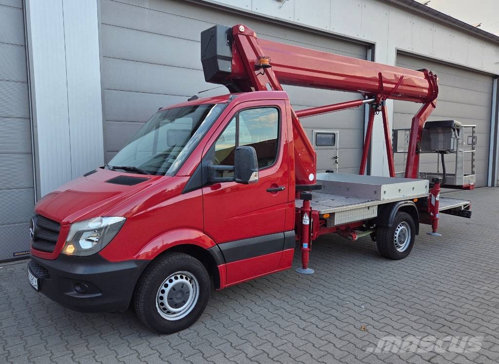 Ruthmann TBR 250 - Mercedes-Benz Sprinter 314 CDI Моторизирани платформи с талига