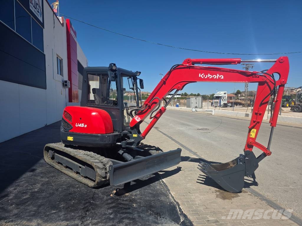 Kubota U 45-3 Mini ekskavatori < 7 t