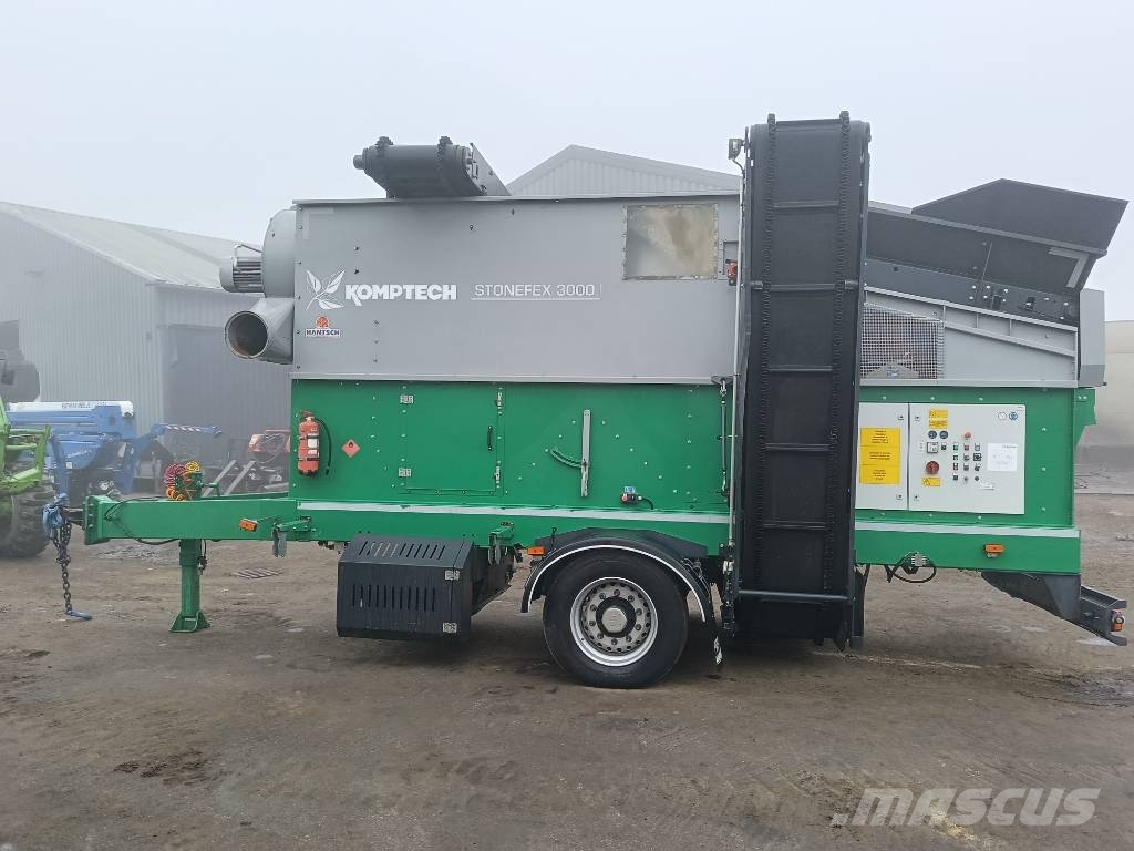Komptech Stonefex 3000 hybrid screener blow wind wood stone Sortieranlage / Abfallsortieranlage
