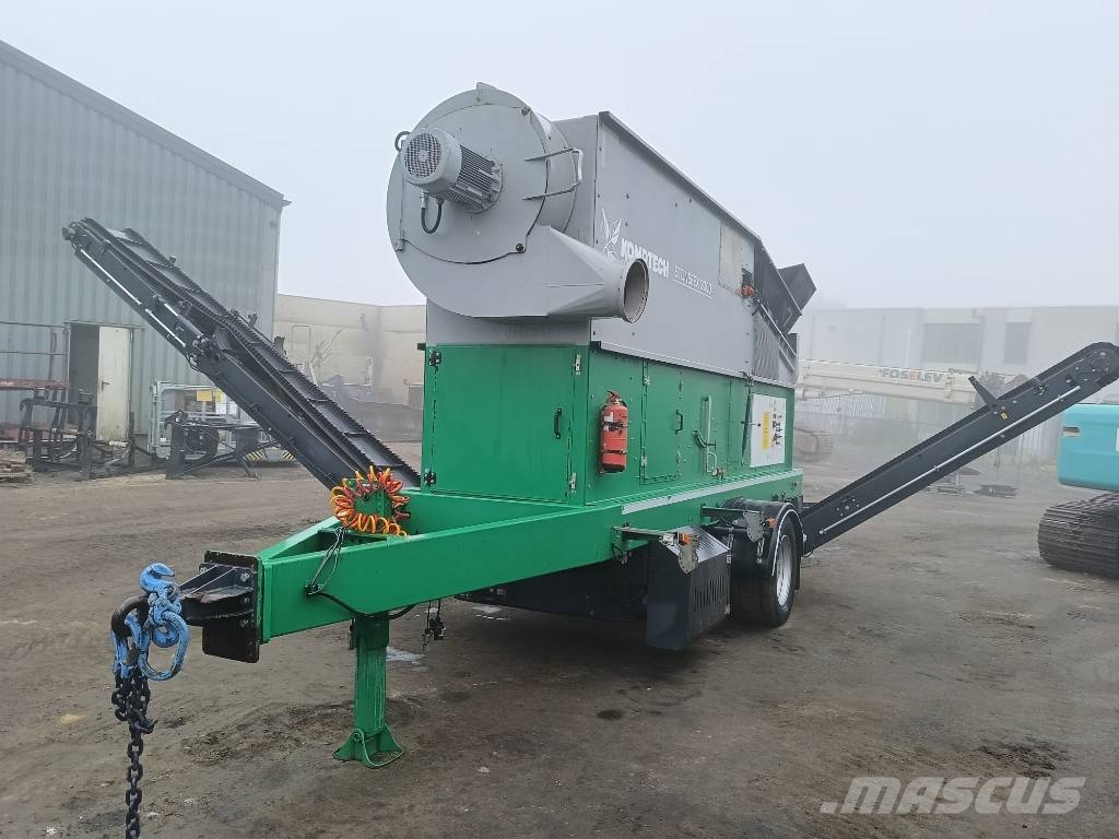 Komptech Stonefex 3000 hybrid screener blow wind wood stone Sortieranlage / Abfallsortieranlage