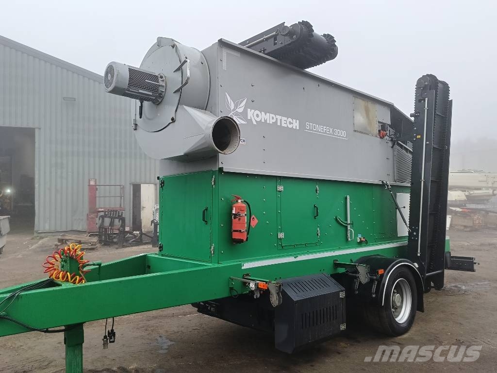 Komptech Stonefex 3000 hybrid screener blow wind wood stone Sortieranlage / Abfallsortieranlage