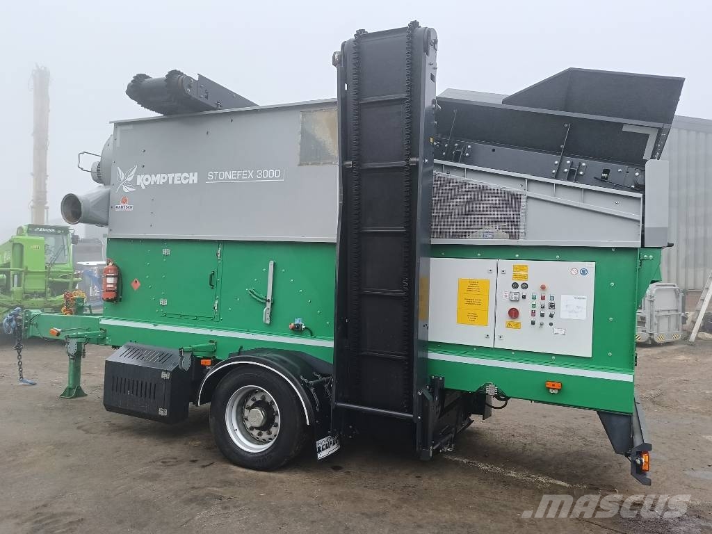 Komptech Stonefex 3000 hybrid screener blow wind wood stone Sortieranlage / Abfallsortieranlage