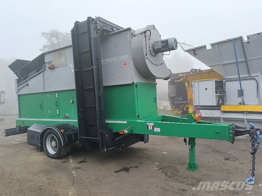 Komptech Stonefex 3000 hybrid screener blow wind wood stone Sortieranlage / Abfallsortieranlage