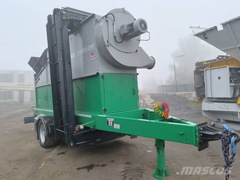 Komptech Stonefex 3000 hybrid screener blow wind wood stone Sortieranlage / Abfallsortieranlage