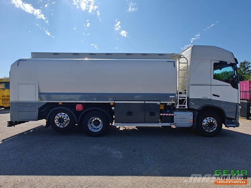 Volvo FH420 6x2/4 GlobeTrotter Euro6B - Tank 23,500L 7 C Tanker trucks