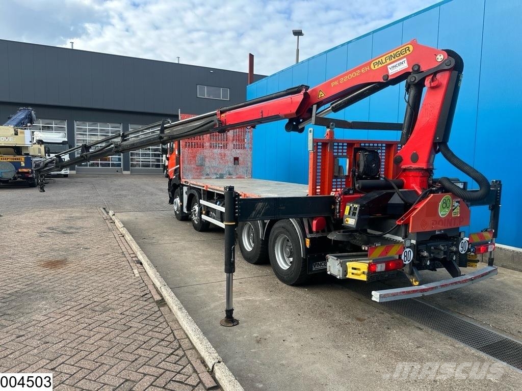 Renault C 430 8x4, EURO 6, Palfinger, Retarder Platformas/izkraušana no sāniem