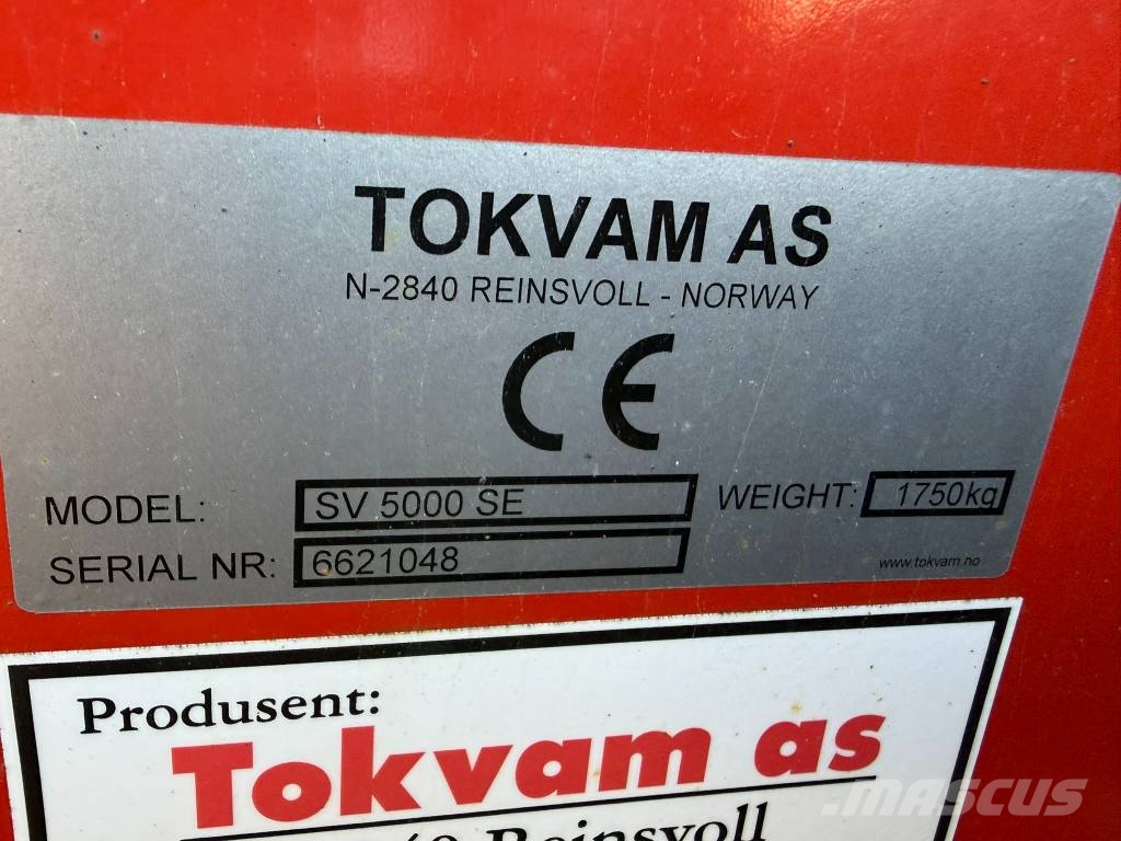 Tokvam SV 5000 SE strøvogn Sand- und Salzstreuer