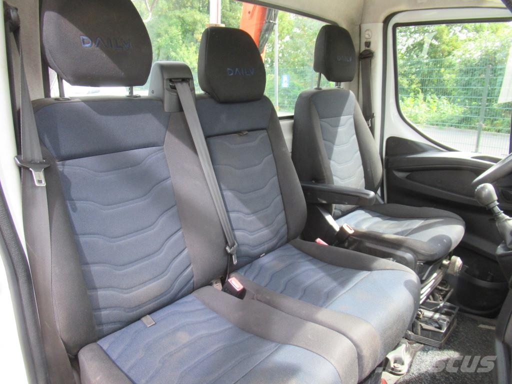 Iveco Daily 35C15 3.0 Kipper - Tipper + ATLAS Kraan Kran Tipper vans