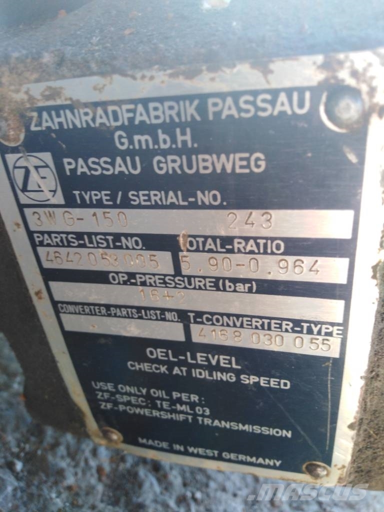 ZF 3WG-150 only box Przekładnie i skrzynie biegów