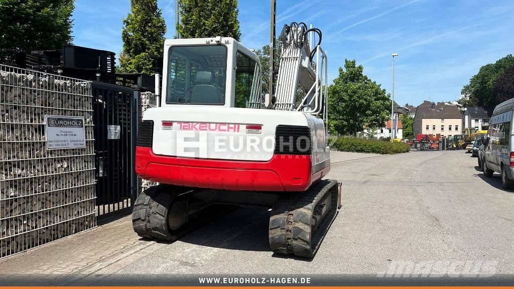 Takeuchi Minibagger TB 175, SW MS08, hydr. Verstellausleger Mini ekskavatörler, 7 tona dek
