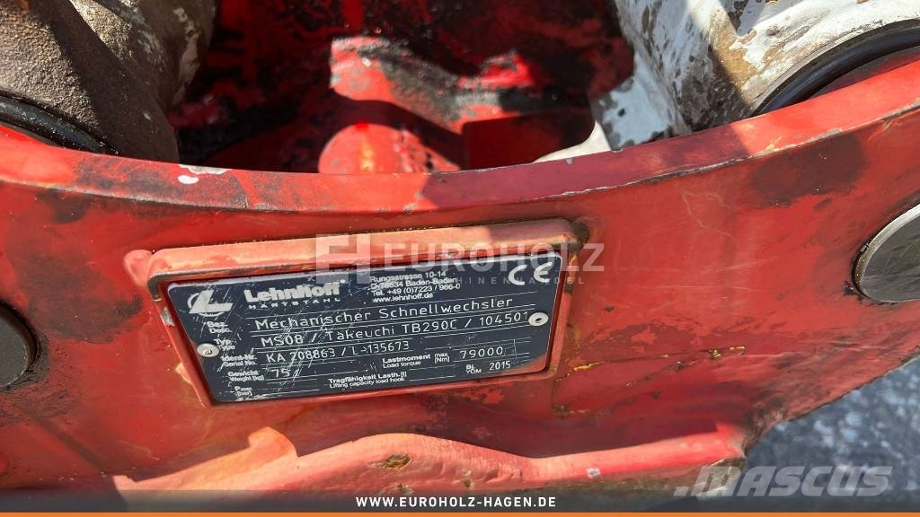Takeuchi Minibagger TB 175, SW MS08, hydr. Verstellausleger Mini ekskavatörler, 7 tona dek