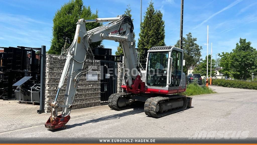 Takeuchi Minibagger TB 175, SW MS08, hydr. Verstellausleger Mini ekskavatörler, 7 tona dek
