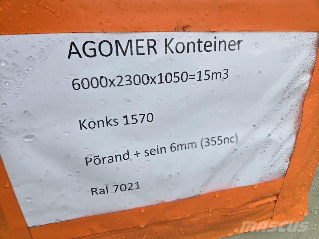 Hooklift BOX 15m³ معدات النقل - غير ذلك