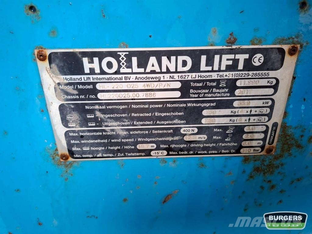 Holland Lift HL-220 D25 Scissor lifts