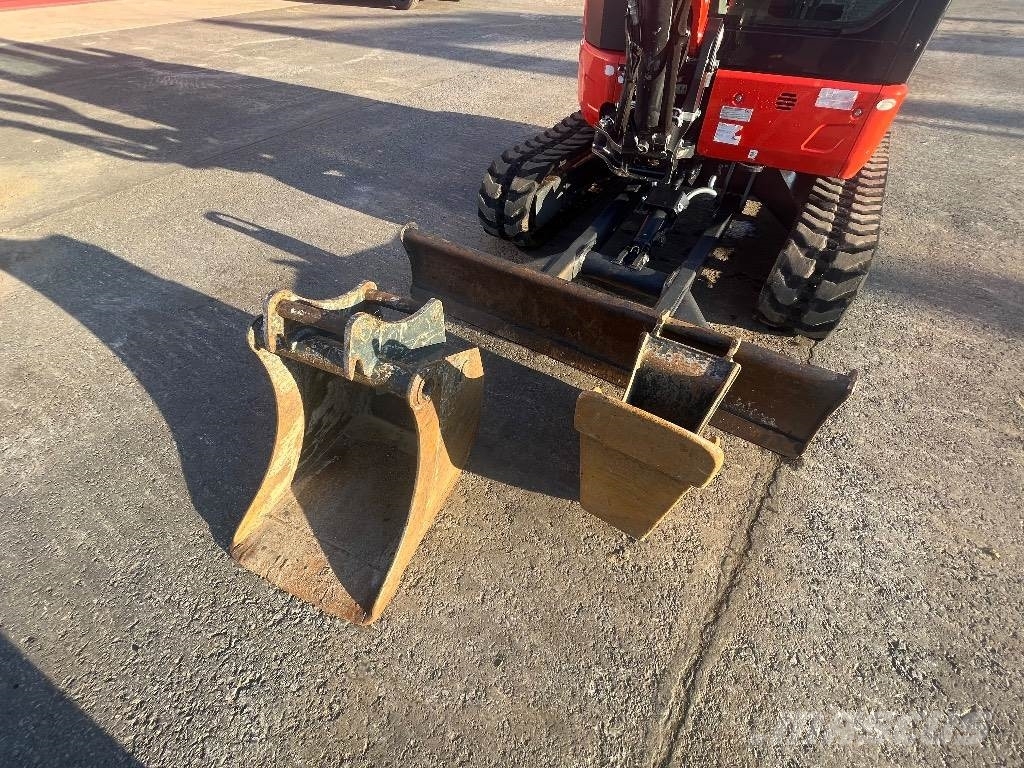 Kubota U 36-4 / Engcon, 3 kauhaa, Rasvari Miniexcavadoras